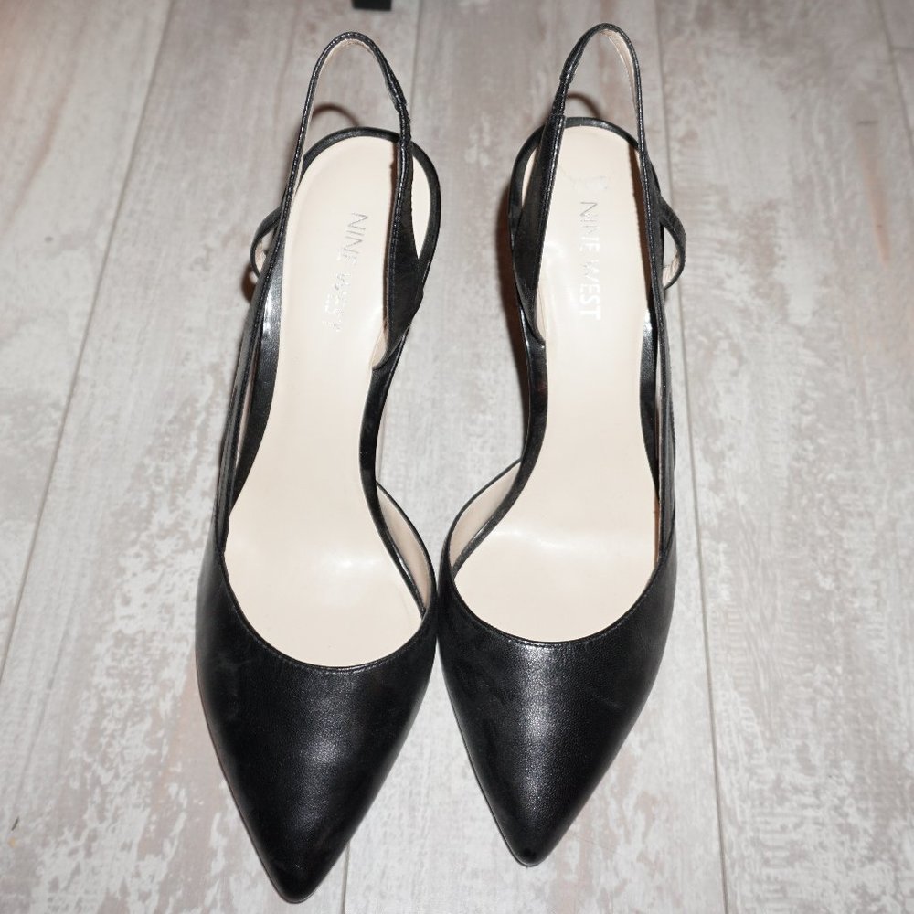 NINE WEST NWOT SLING BACK PUMPS